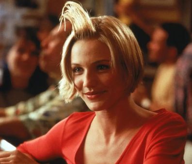 Cameron Diaz in the 1998 film there's Something About Mary. 