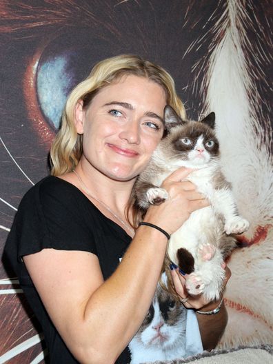 Grumpy Cat's fame took off when her human, Tabitha Bundesen, posted videos of her on YouTube in response to people claiming her look was photoshopped.